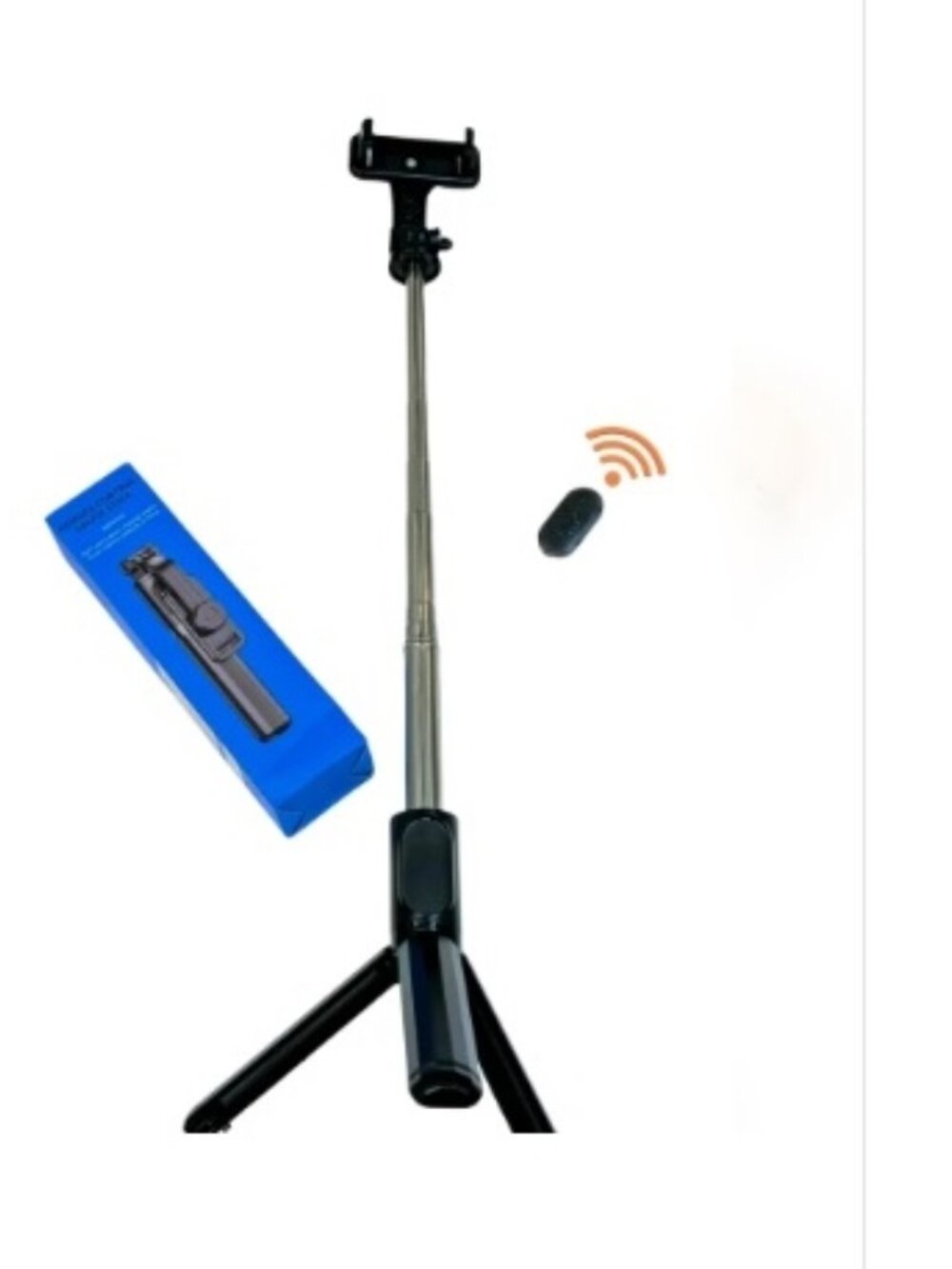 NEW This Tinksen Remote Control Wireless Selfie Stick Features 360° Rotation
